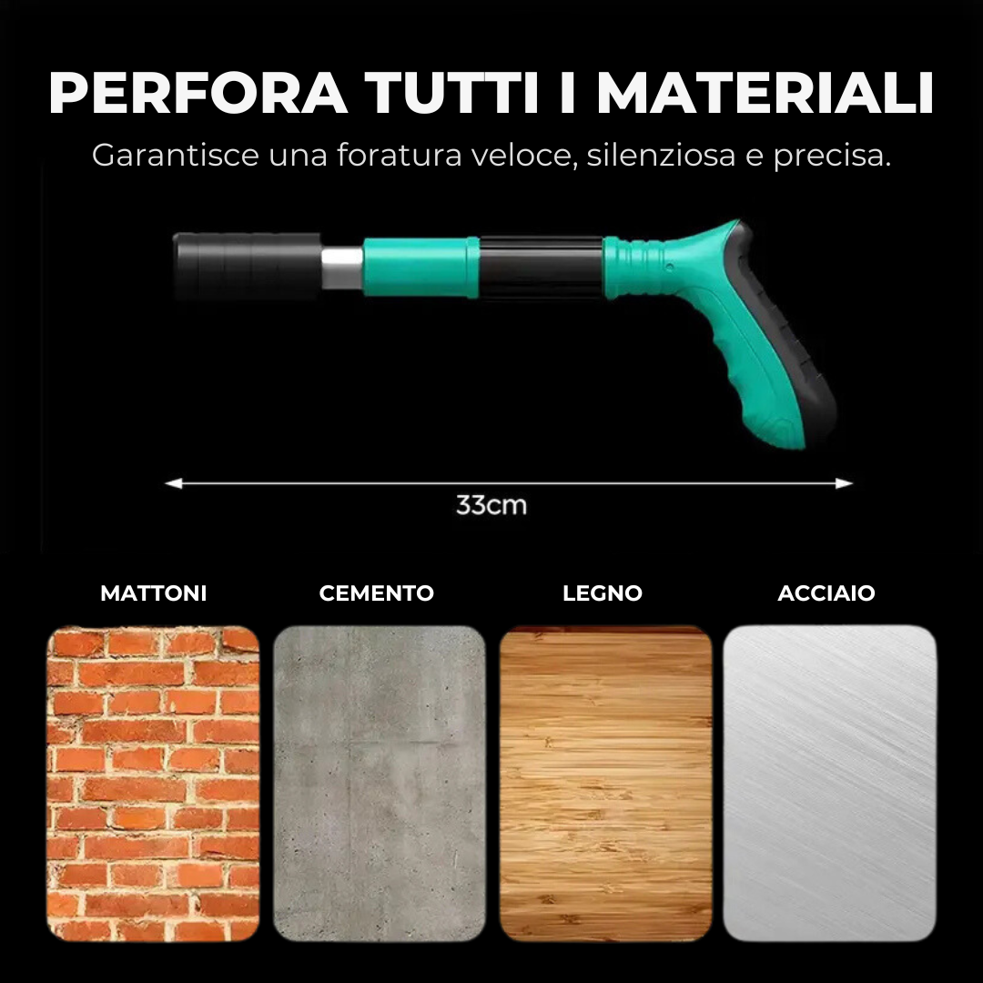 FixGun Pro 2.0 - Pistola Sparachiodi Professionale